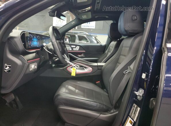 4JGFB4KB7LA033596 2020 MERCEDES-BENZ GLE Blue Vista interior delantera
