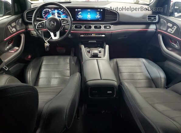 4JGFB4KB7LA033596 2020 MERCEDES-BENZ GLE Blue Vista del salpicadero
