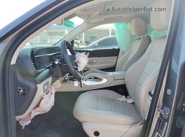 4JGFB4KB8LA269514 2020 MERCEDES-BENZ GLE Gray Front interior view