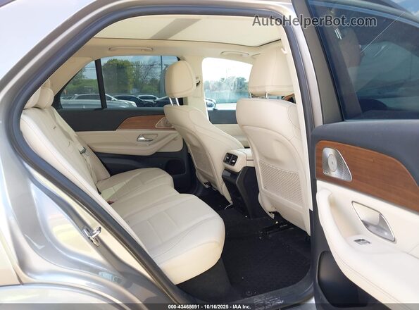 4JGFB4KB8MA483940 2021 MERCEDES-BENZ GLE 350 Beige Vista de la etiqueta del VIN