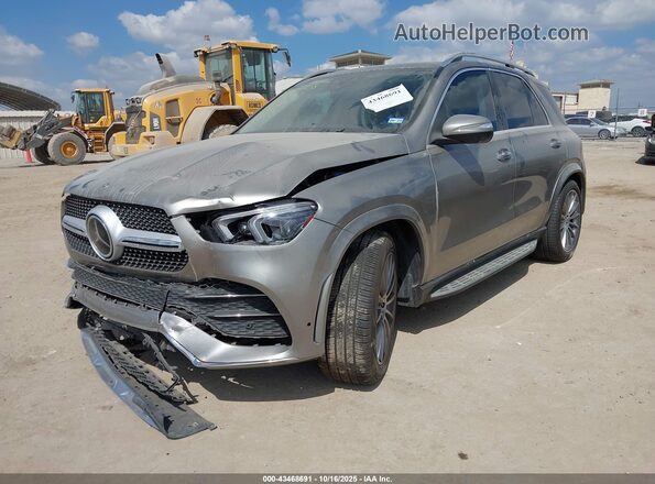4JGFB4KB8MA483940 2021 MERCEDES-BENZ GLE 350 Beige Vista tres cuartos delantera izquierda