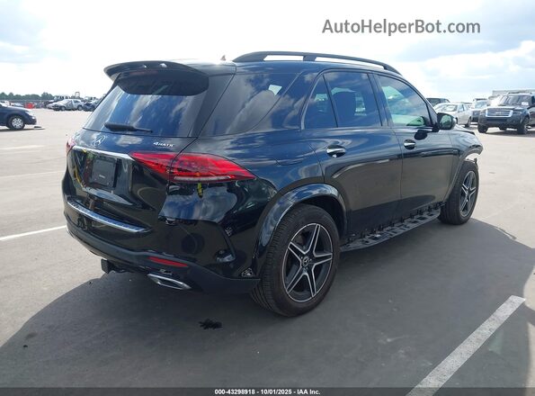 4JGFB4KB8NA785004 2022 MERCEDES-BENZ GLE 350 Black უკანა მარჯვენა