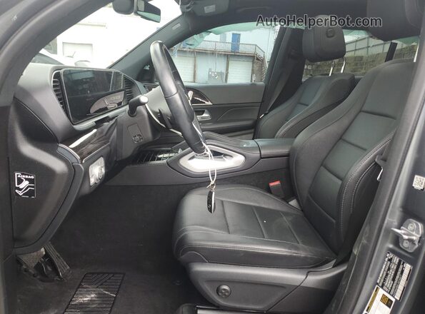 4JGFB4KBXLA076877 2020 MERCEDES-BENZ GLE Gray Widok wnętrza z przodu