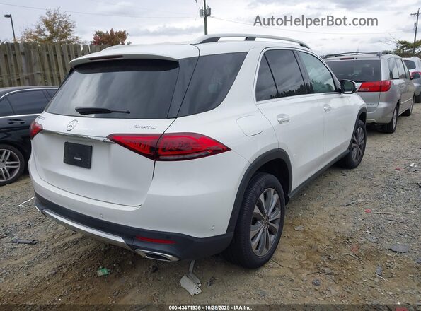 4JGFB4KE6LA183645 2020 MERCEDES-BENZ GLE 350 White უკანა მარჯვენა