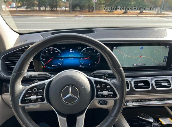 4JGFB4KE7LA039795 2020 MERCEDES-BENZ GLE Черный Вид салона спереди