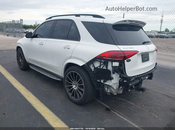 4JGFB4KE9LA034243 2020 MERCEDES-BENZ GLE 350 White Tył lewy