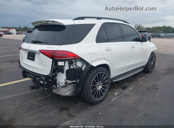 4JGFB4KE9LA034243 2020 MERCEDES-BENZ GLE 350 White Tył prawy