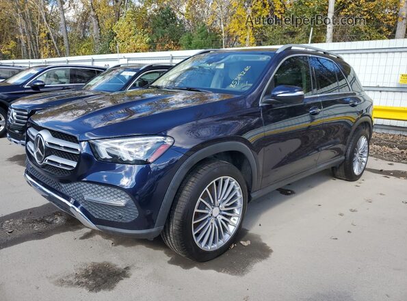 4JGFB5KB2LA024732 2020 MERCEDES-BENZ GLE-CLASS Blue Rear left