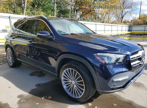 4JGFB5KB2LA024732 2020 MERCEDES-BENZ GLE-CLASS Blue Front view