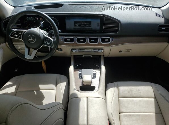 4JGFB5KB2LA073512 2020 MERCEDES-BENZ GLE White Առջևի վահանակի տեսք