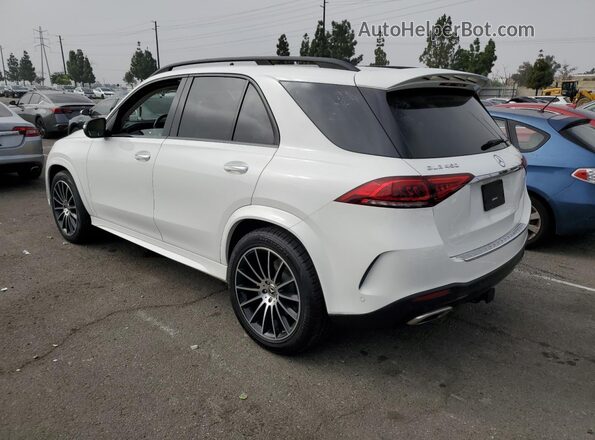 4JGFB5KB3MA554256 2021 MERCEDES-BENZ GLE White Trasero izquierdo