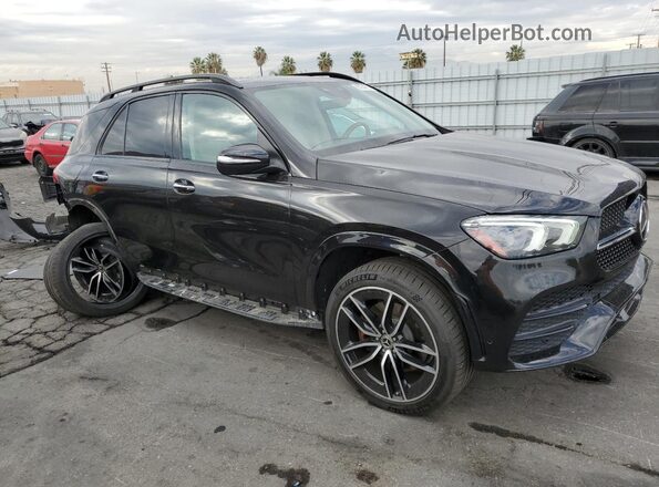 4JGFB5KB7MA452409 2021 MERCEDES-BENZ GLE Черный Передняя правая четверть