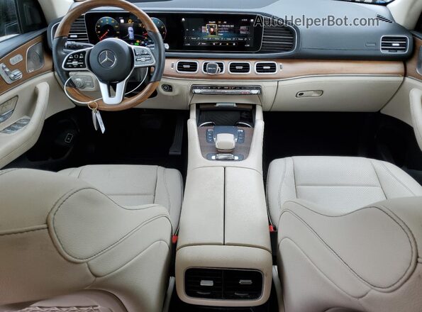 4JGFB5KB7MA452409 2021 MERCEDES-BENZ GLE Черный Вид панели приборов