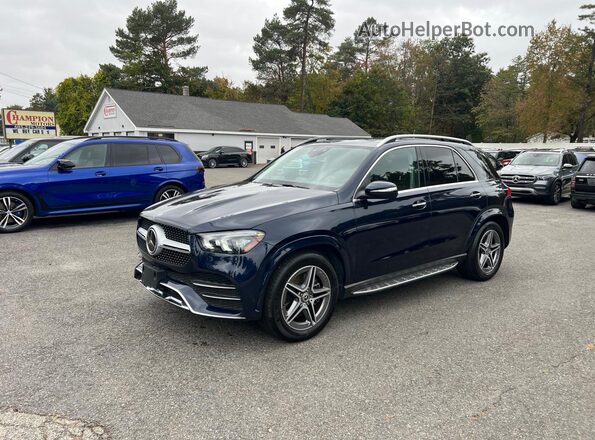 4JGFB5KB8LA048727 2020 MERCEDES-BENZ GLE Blue Rear left