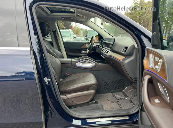 4JGFB5KB8LA048727 2020 MERCEDES-BENZ GLE Blue Front view