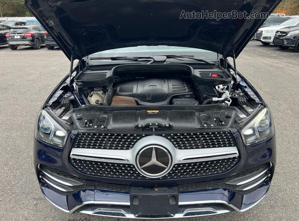 4JGFB5KB8LA048727 2020 MERCEDES-BENZ GLE Blue Dashboard view