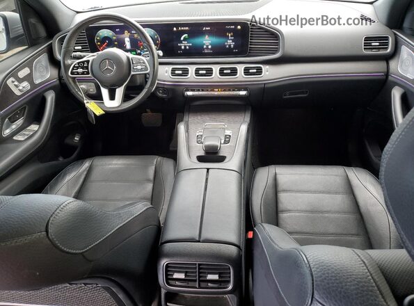 4JGFB5KBXLA258567 2020 MERCEDES-BENZ GLE Серебряный Вид панели приборов