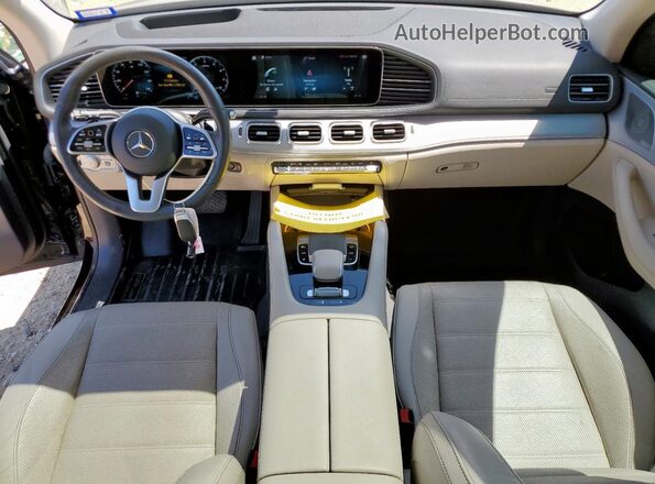 4JGFB5KE9LA086459 2020 MERCEDES-BENZ GLE Черный Вид панели приборов