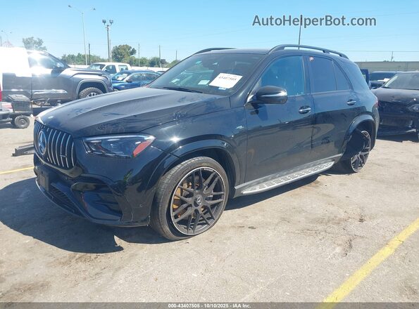 4JGFB6BB8RB264361 2024 MERCEDES-BENZ AMG GLE 53 Black Առջևի ձախ երեք քառորդ տեսարան
