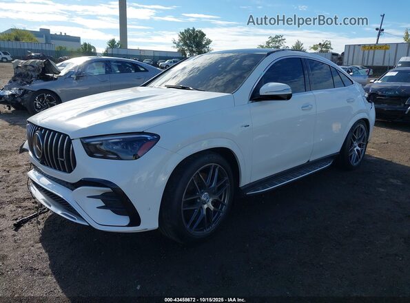 4JGFD6BB3RB200786 2024 MERCEDES-BENZ AMG GLE 53 COUPE White Առջևի ձախ երեք քառորդ տեսարան