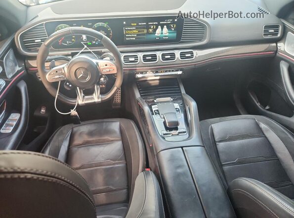 4JGFD6BB7MA257961 2021 MERCEDES-BENZ GLE White Вид панелі приладів