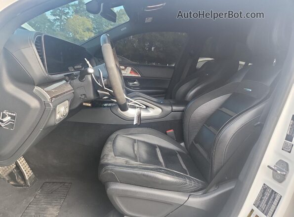 4JGFD6BB7MA257961 2021 MERCEDES-BENZ GLE White Вид салону спереду