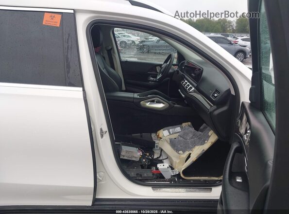 4JGFF5KE1MA576786 2021 MERCEDES-BENZ GLS 450 White Front interior view