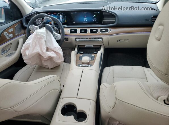 4JGFF5KE2PB030738 2023 MERCEDES-BENZ GLS White Widok deski rozdzielczej
