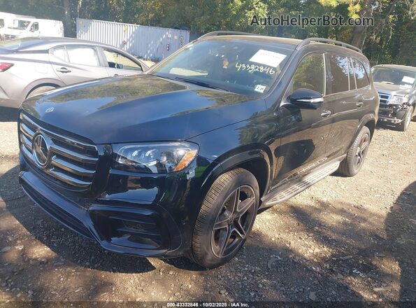 4JGFF5KE4RB163407 2024 MERCEDES-BENZ GLS 450 Black Передня ліва чверть