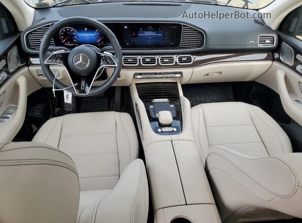 4JGFF5KE4SB288932 2025 MERCEDES-BENZ GLS Gray Dashboard view