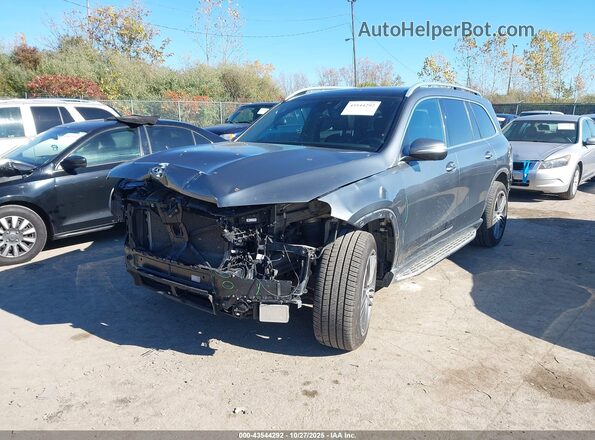 4JGFF5KE5MA476402 2021 MERCEDES-BENZ GLS 450 Серый Передняя левая четверть