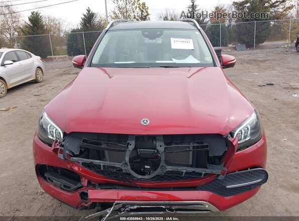 4JGFF5KE8LA183365 2020 MERCEDES-BENZ GLS 450 Red უკანა სალონის ხედი
