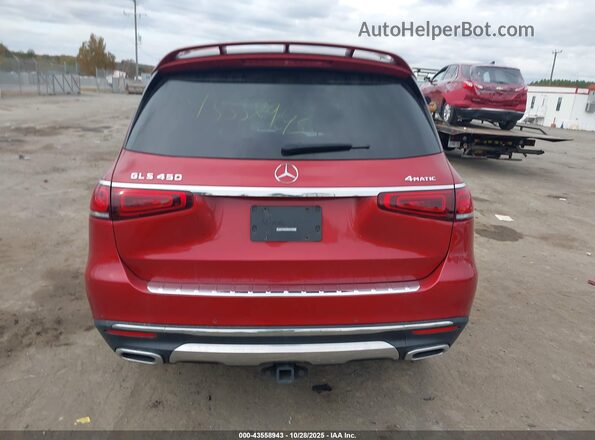 4JGFF5KE8LA183365 2020 MERCEDES-BENZ GLS 450 Red 