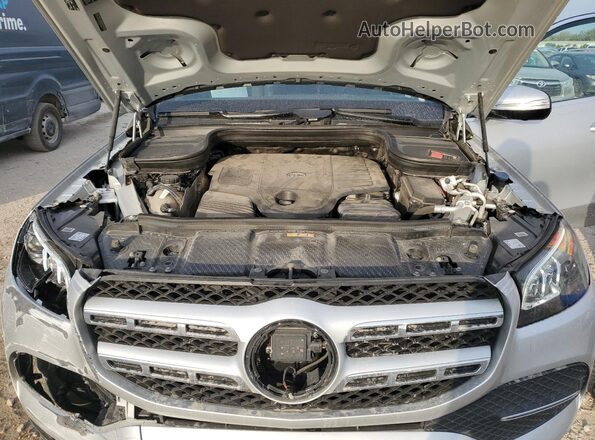 4JGFF5KE9MA486995 2021 MERCEDES-BENZ GLS Серебряный Вид подкапотного пространства