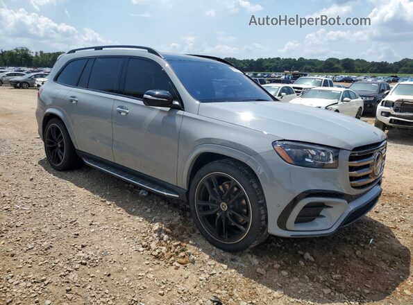 4JGFF8FE0RB204367 2024 MERCEDES-BENZ GLS Silver Przód prawy