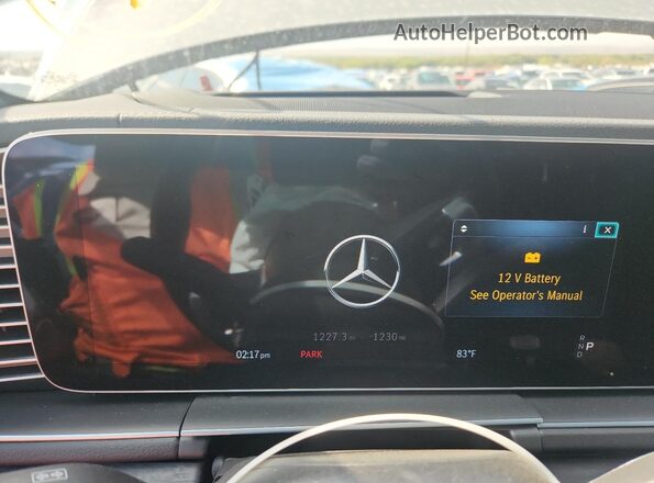 4JGFF8FE5SB309394 2025 MERCEDES-BENZ GLS Gray Instrument cluster view