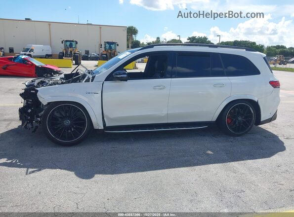 4JGFF8KE1NA820469 2022 MERCEDES-BENZ AMG GLS 63 Белый Вид задней части салона
