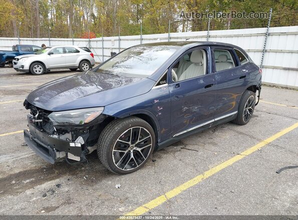 4JGGM1CB0PA022912 2023 MERCEDES-BENZ EQE 350 SUV Blue Przód lewy