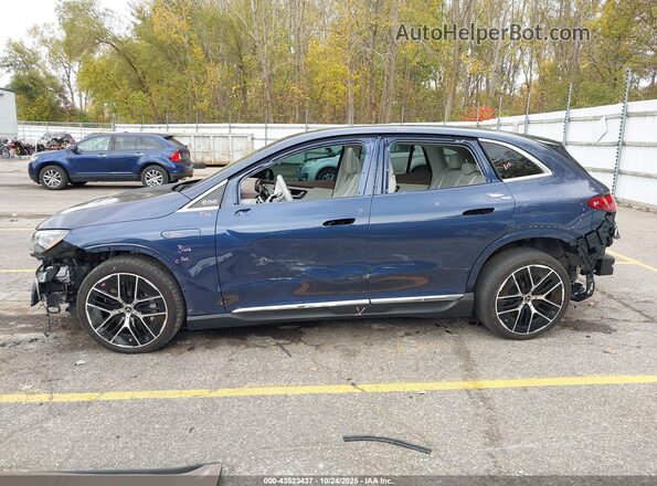 4JGGM1CB0PA022912 2023 MERCEDES-BENZ EQE 350 SUV Blue Widok wnętrza z tyłu