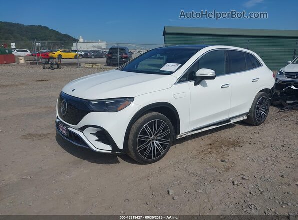 4JGGM1CB2PA005075 2023 MERCEDES-BENZ EQE 350 SUV Белый Передняя левая четверть