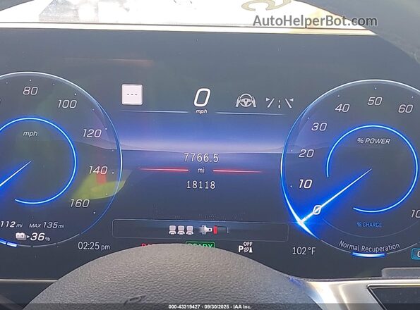 4JGGM1CB2PA005075 2023 MERCEDES-BENZ EQE 350 SUV Белый Вид задних сидений