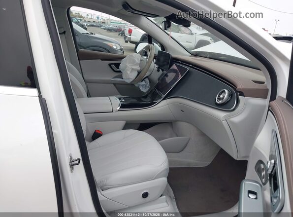 4JGGM1CB6PA032943 2023 MERCEDES-BENZ EQE 350 SUV Белый Вид салона спереди