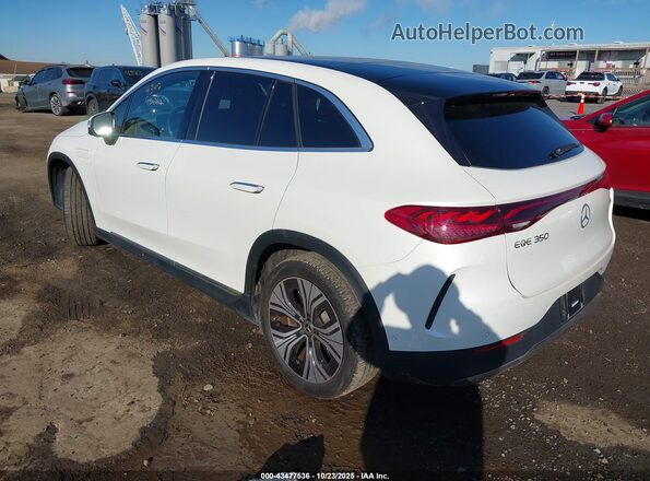 4JGGM1CB9PA022018 2023 MERCEDES-BENZ EQE 350 SUV White Tył lewy