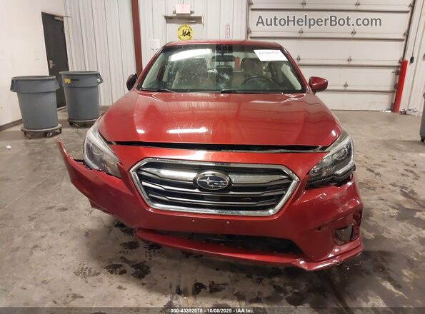 4S3BNAC66J3027249 2018 SUBARU LEGACY Красный Вид щитка приборов