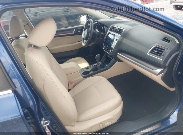 4S3BNAN60K3017914 2019 SUBARU LEGACY Blue Widok wnętrza z przodu