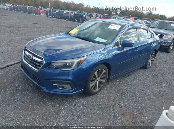4S3BNAN60K3017914 2019 SUBARU LEGACY Blue Przód lewy