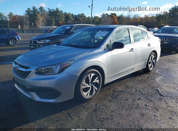 4S3BWAB64L3020463 2020 SUBARU LEGACY Silver წინა მარცხენა ხედი სამი მეოთხედიდან