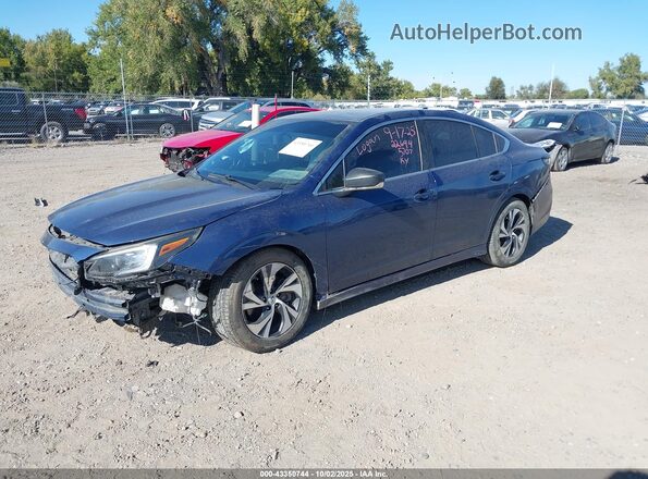 4S3BWAB69L3025707 2020 SUBARU LEGACY Blue Передня ліва чверть