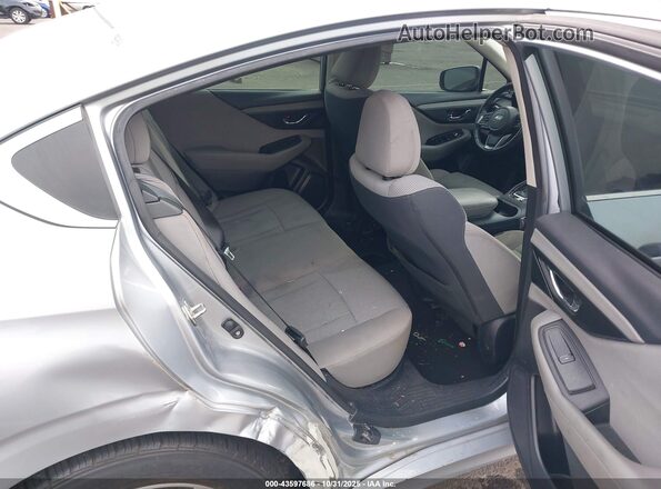 4S3BWAC64L3006559 2020 SUBARU LEGACY Silver Vista de la etiqueta del VIN