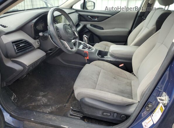 4S3BWAC64L3008490 2020 SUBARU LEGACY Blue Вид салону спереду
